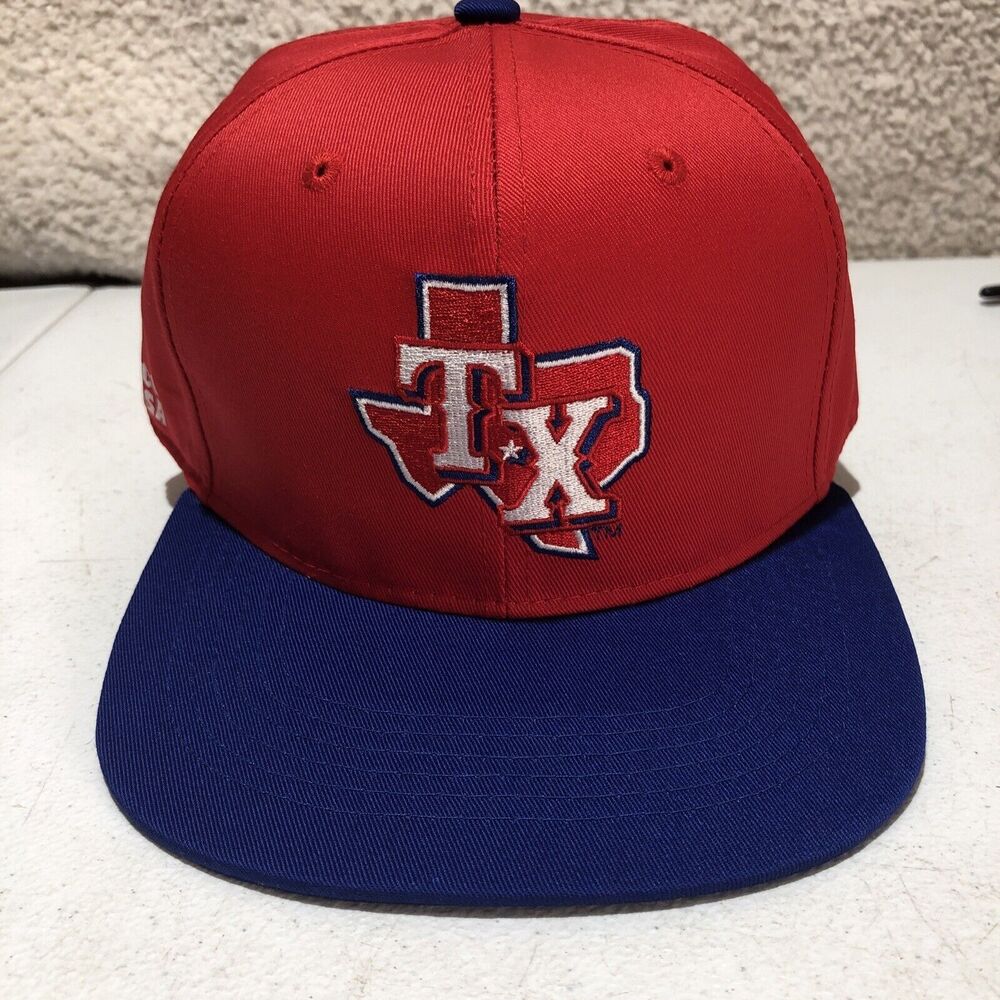 Texas Rangers New Era MLB  Adjustable Hat~ Red/Blue Taco Casa